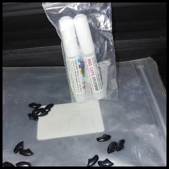 Black Claw Tips for Kittens - Picture 3 of 3